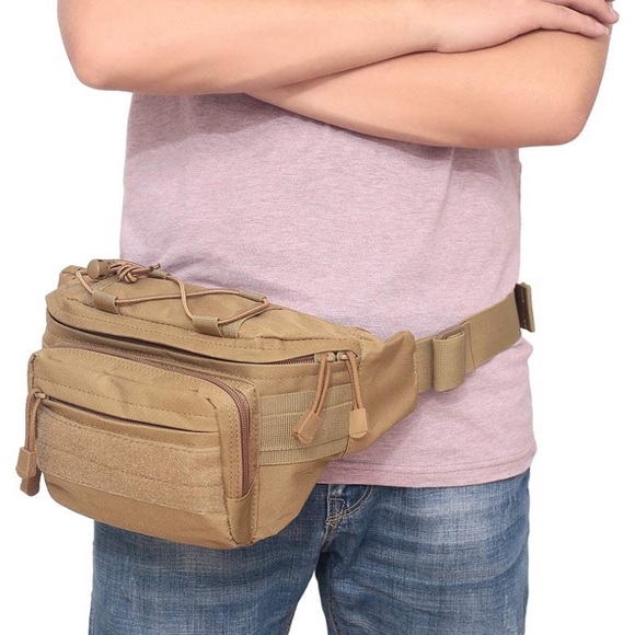 Fanny Pack Military Waist Bag Pack Hip Bum Bag - Picture 14 of 16